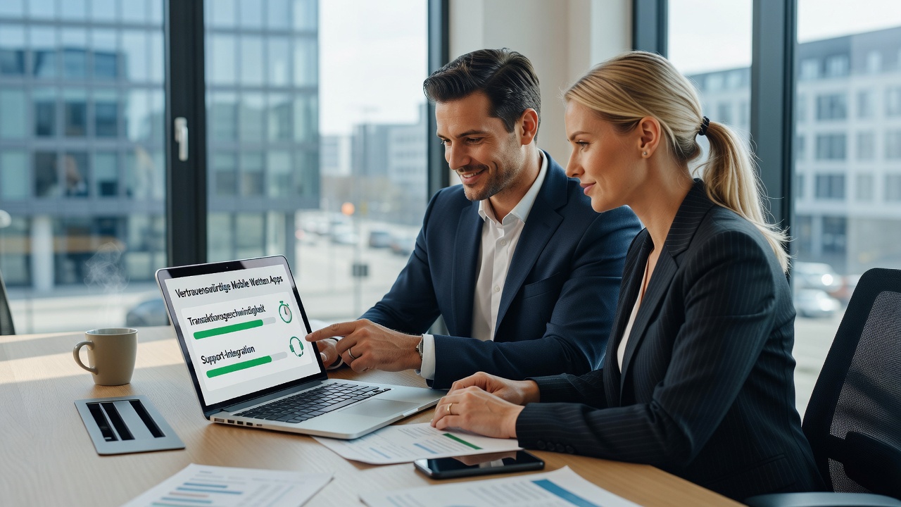 Integration von Support und Transaktionen in mobilen Wett-Apps